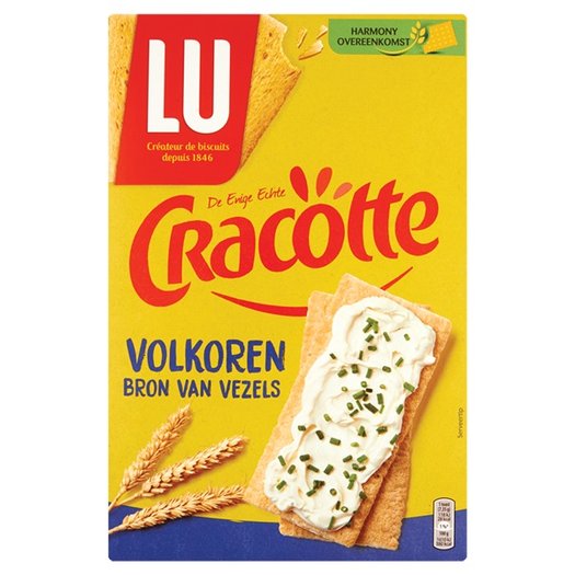 Lu Cracottes Crackers Volkoren - Noordermarkt