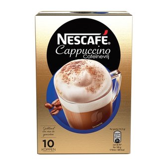 Nescaf&eacute; Cappuccino Cafe&iuml;nevrij