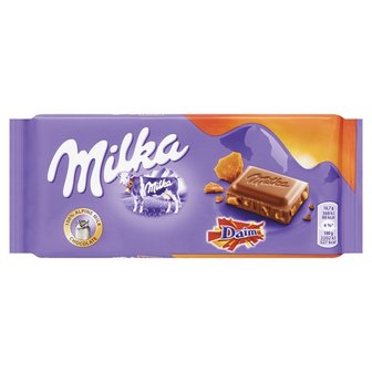 Milka Chocolade Tablet Daim