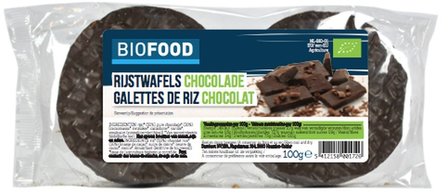 Biofood Rijstwafels Chocolade Bio