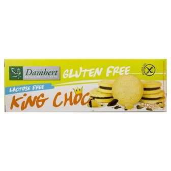 Damhert Gluten Free King Choc koeken lactosevrij