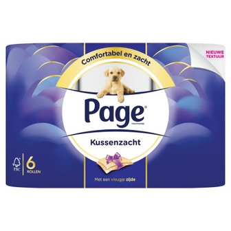 Page Toiletpapier Kussenzacht 6 rollen