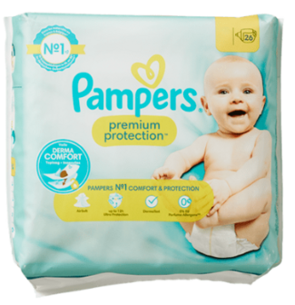Pampers Premium Protection maat 2 