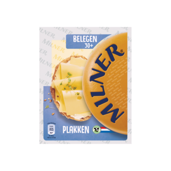 Mil&shy;ner Belegen kaas 30+ plak&shy;ken