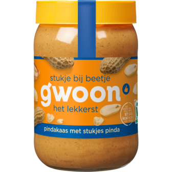 Gwoon Pindakaas met noot