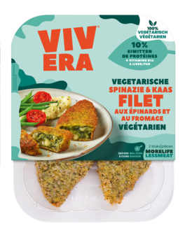 Vivera Vegetarische Spinazie en Kaas filet