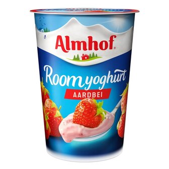 Alm&shy;hof Roomyog&shy;hurt aard&shy;bei