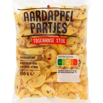Gekruide Aardappel Partjes
