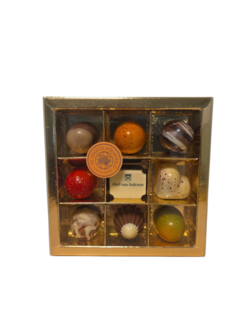 De Chocoladewereld bonbons 9 stuks