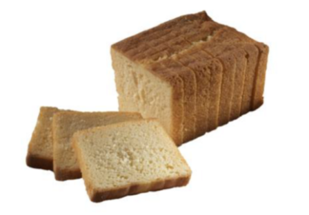 Vos boerencake gesneden