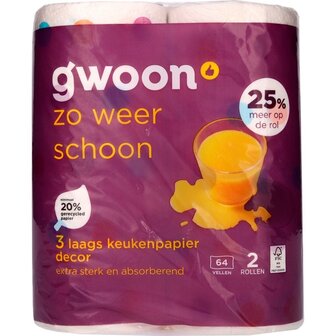 Gwoon Keukenpapier 3-laags
