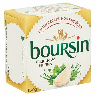 Boursin Verse Roomkaas Knoflook &amp; Fijne Kruiden