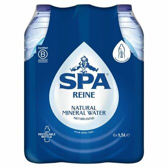 6p Spa Rei&shy;ne kool&shy;zuur&shy;vrij mi&shy;ne&shy;raal&shy;wa&shy;ter