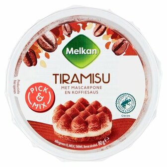Melkan tiramisu 80 gram