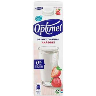 Optimel Drinkyoghurt Aardbei
