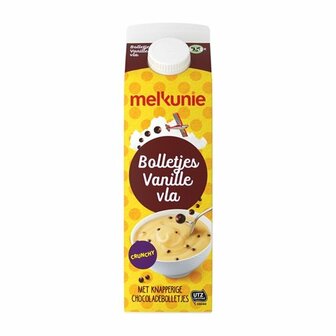 Melkunie Bolletjes vla vanille crunch