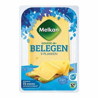 Melkan kaas plakken belegen