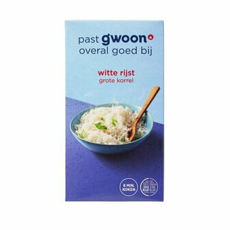 Gwoon witte snelkookrijst