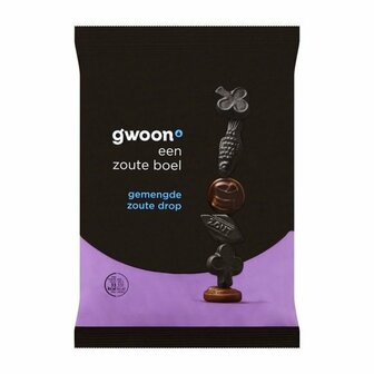 Gwoon zoute drop gemengd