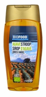 Biofood Agavesiroop Amber Bio