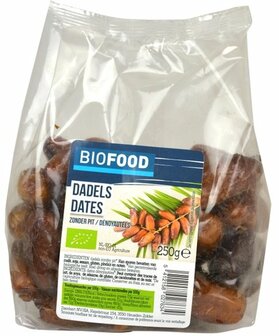 Biofood Dadels zonder pit Bio