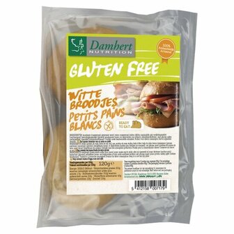 Damhert Gluten Free Witte broodjes