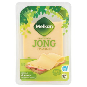 Melkan Gouda jong     48+ plak