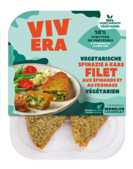 Vivera Vegetarische Spinazie en Kaas filet