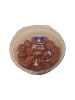Weidenaar Spaanse worstjes tapas