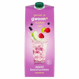 G'WOON tintelfruit appel/bosvruchten
