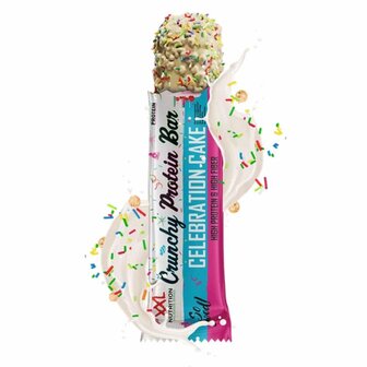 XXL Nutrition Crunchy Protein Bar Celebration Cake