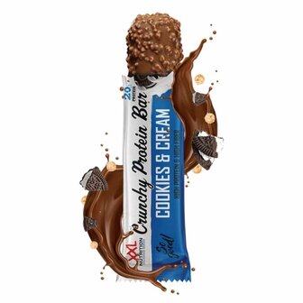 XXL Nutrition Crunchy Protein Bar Cookies&amp;Cream