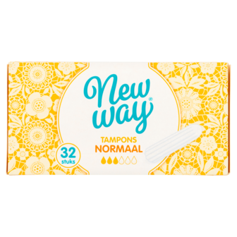 New Way Comfort Tampons Normal