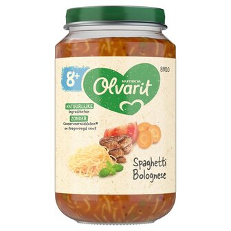 Olvarit 8m10 Spaghetti Bolognese