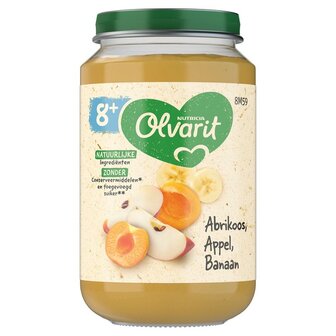 Olvarit 8m59 Abrikoos,Appel,Banaan