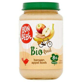 Bonb&eacute;b&eacute; 8+ Bio Banaan,Appel,Koek