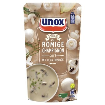 Unox Soep in Zak Romige Champignons