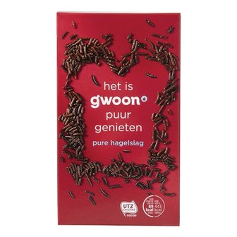 Gwoon Hagelslag Chocolade puur