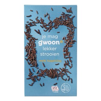 Gwoon Hagelslag Melkchocolade