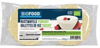 Biofood Rijstwafels yoghurt Bio
