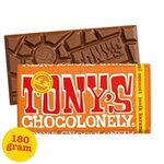 Tony's Chocolonely Melk Karamel Zeezout 