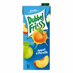 Dub­bel­Frisss Ap­pel & per­zik 1,5L