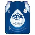 6p Spa Rei­ne kool­zuur­vrij mi­ne­raal­wa­ter