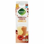 Melkan Dubbelvla vanille chocolade