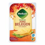 Melkan kaas plakken jong-belegen