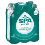 6p Spa Finesse licht bruisend mi­ne­raal­wa­ter
